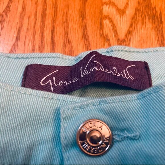 Nwt Gloria Vanderbilt Aqua Sky Amanda Jeans - Picture 5 of 14